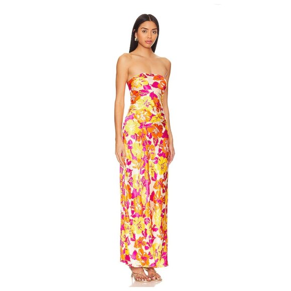 LSPACE Spring In Love Dress in Bliss And Blossom - Picture 1 of 5